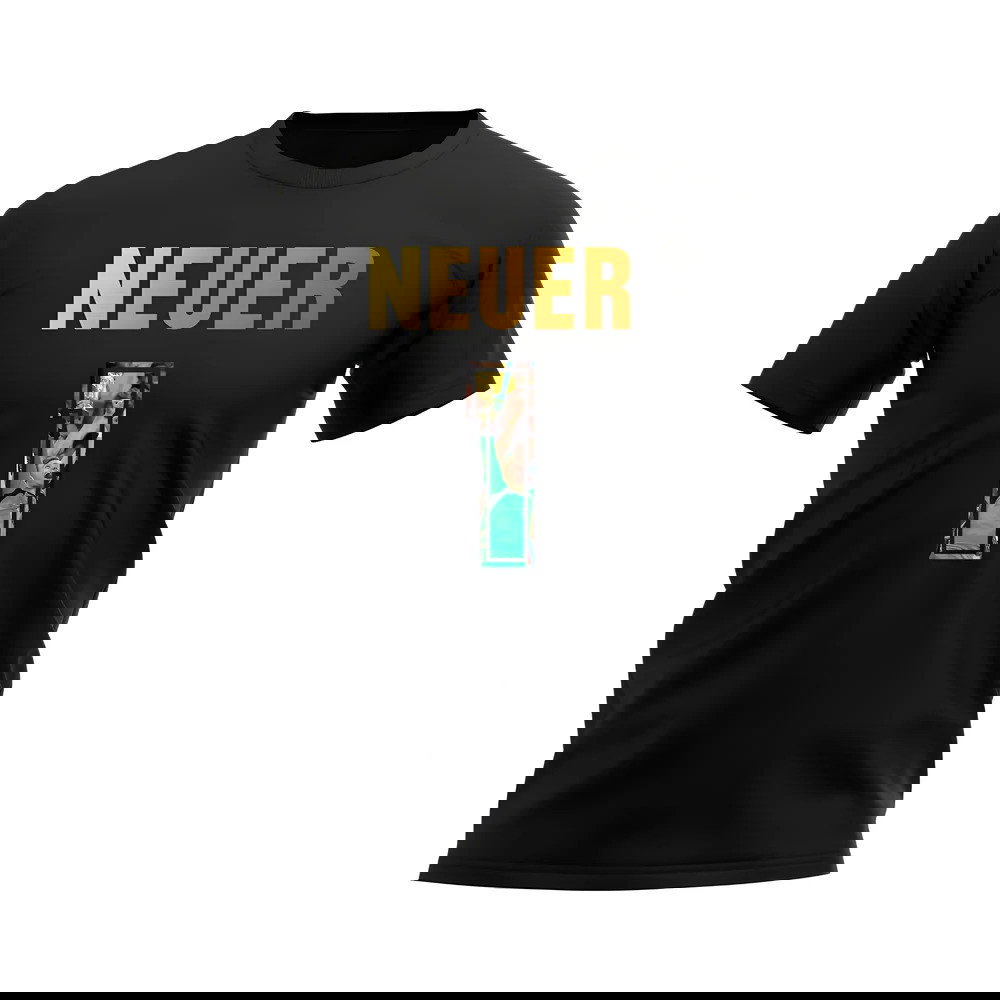 Manuel Neuer Name And Number Germany T-Shirt (Black)