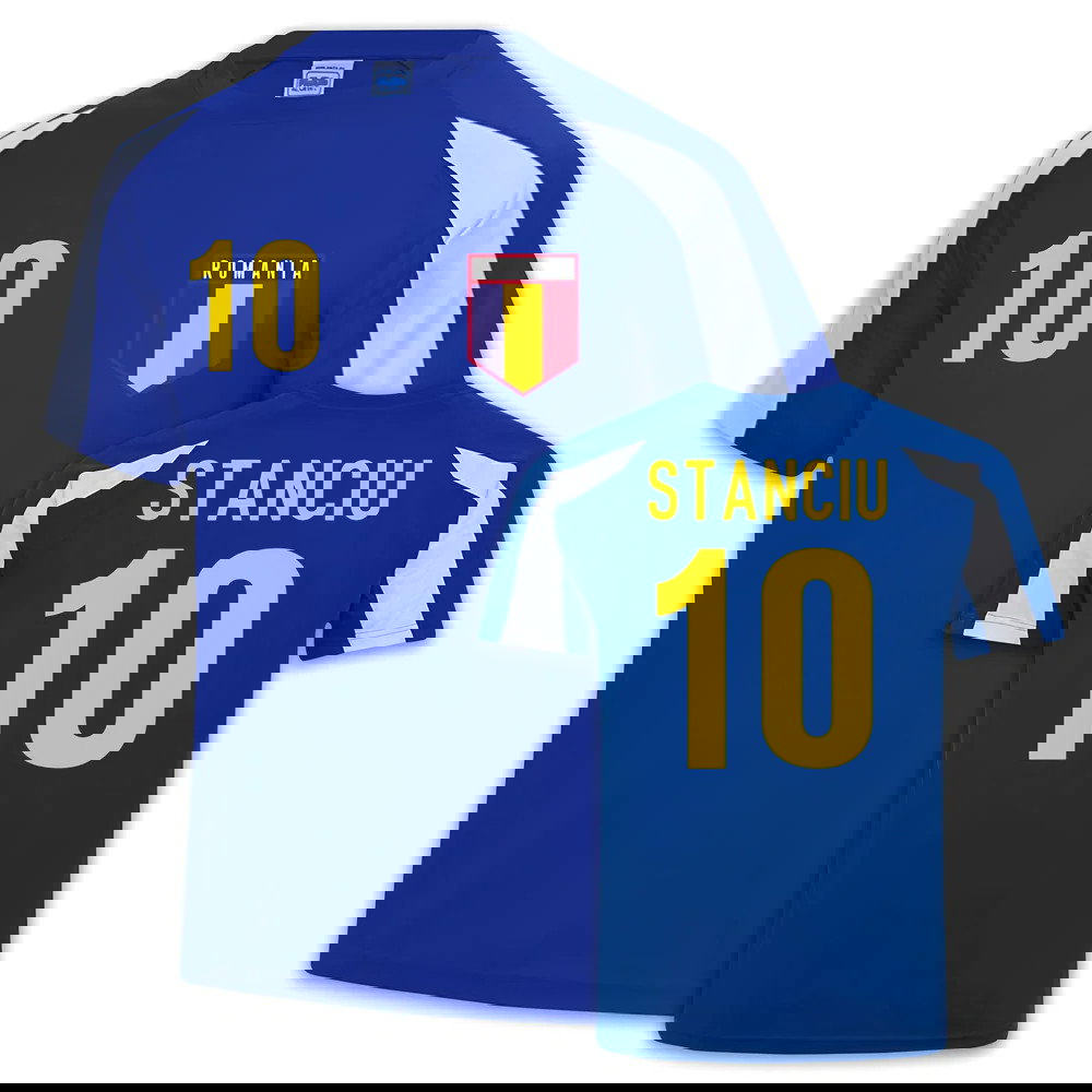 Romania Sports Training Jersey (Nicolae Stanciu)