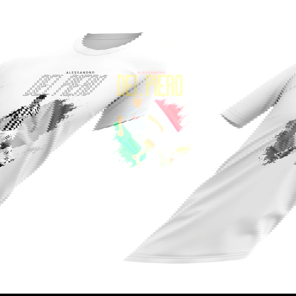 Alessandro Del Piero Juventus T-Shirt (White)