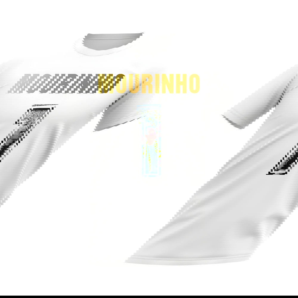 Jose Mourinho Name And Number Fenerbahce T-Shirt (White)