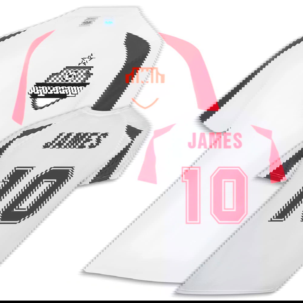 James Rodriguez Rayo Vallecano Sports Training Jersey