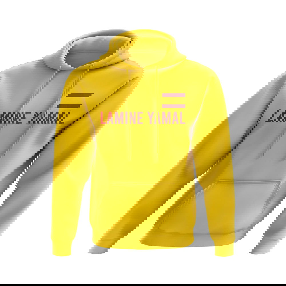 Lamine Yamal Spain Flag Hoody (Yellow)