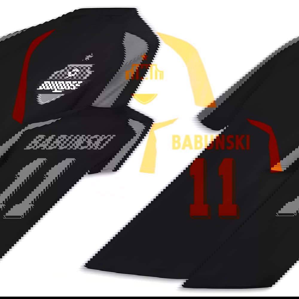 Dundee United Sports Training Jersey (David Babunski 11)