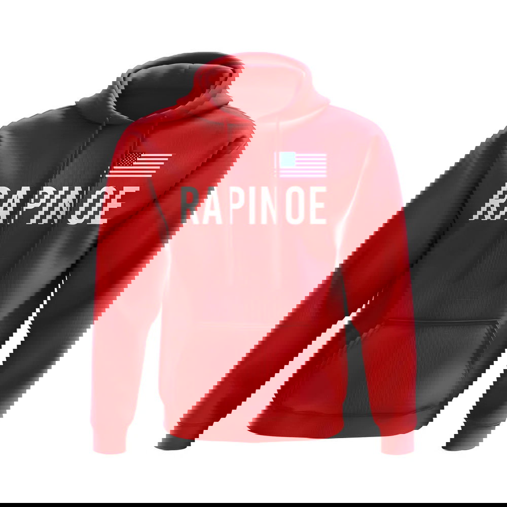 Megan Rapinoe USA Name Hoody (Red)