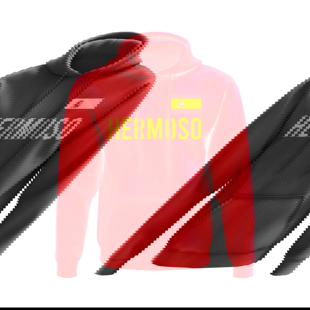 Jenni Hermoso Spain Name Hoody (Red)
