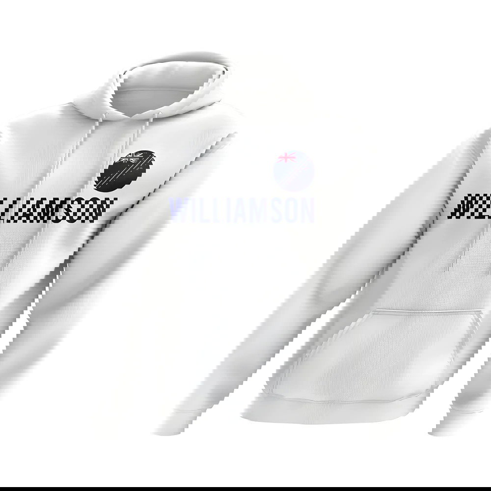 Kane Williamson New Zealand Name Hoody (White)