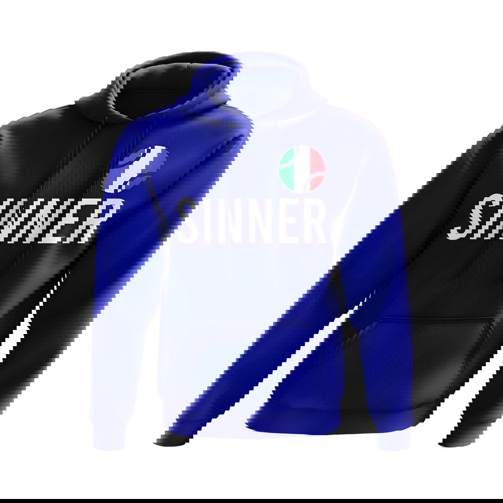 Jannik Sinner Italy Name Hoody (Royal Blue)