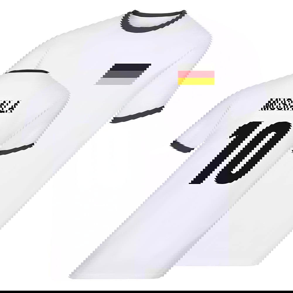 Germany Ringer T-Shirt (Jamal Musiala 10)