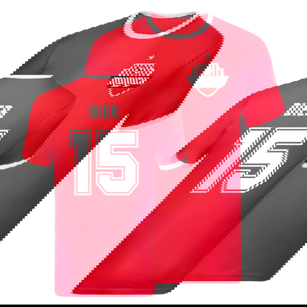 Bayern Munich Ringer T-Shirt (Eric Dier 15)