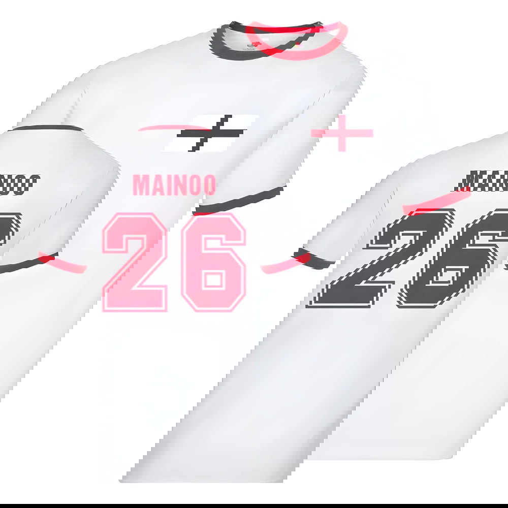 England Ringer T-Shirt (Kobbie Mainoo 28)