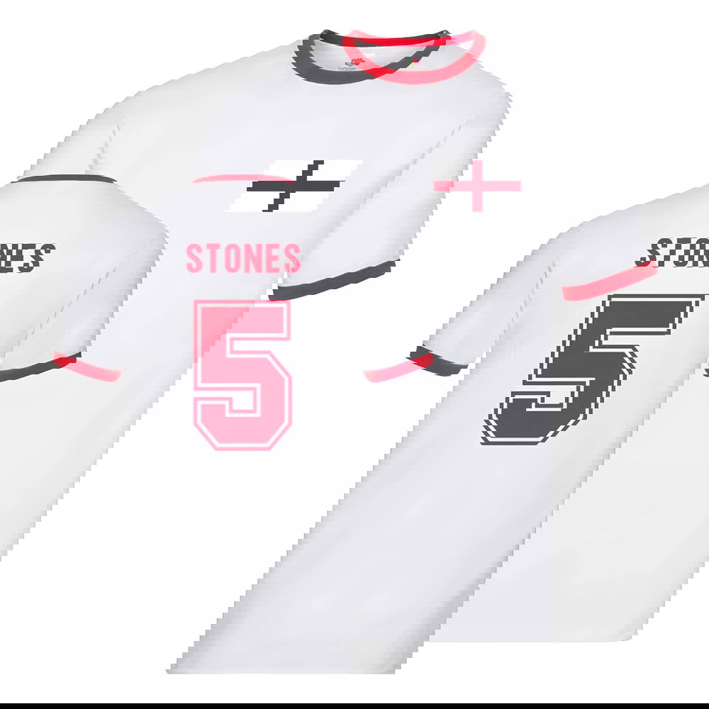 England Ringer T-Shirt (John Stones 5)
