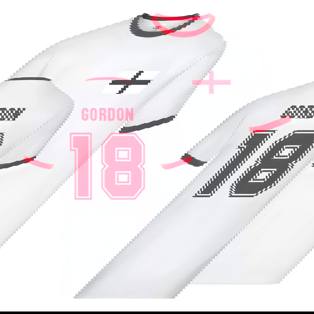 England Ringer T-Shirt (Anthony Gordon 18)