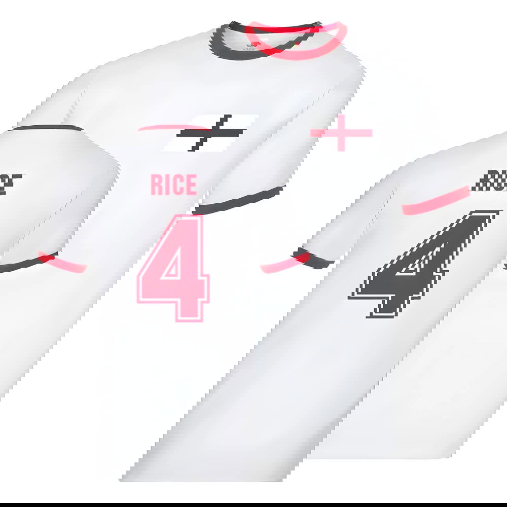 England Ringer T-Shirt (Declan Rice 4)