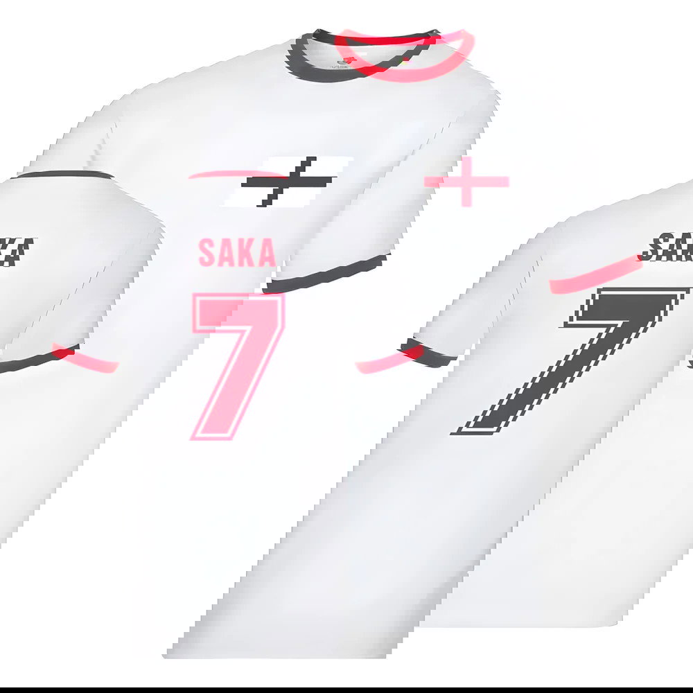 England Ringer T-Shirt (Bukayo Saka 7)
