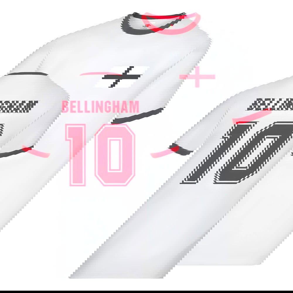England Ringer T-Shirt (Jude Bellingham 10)