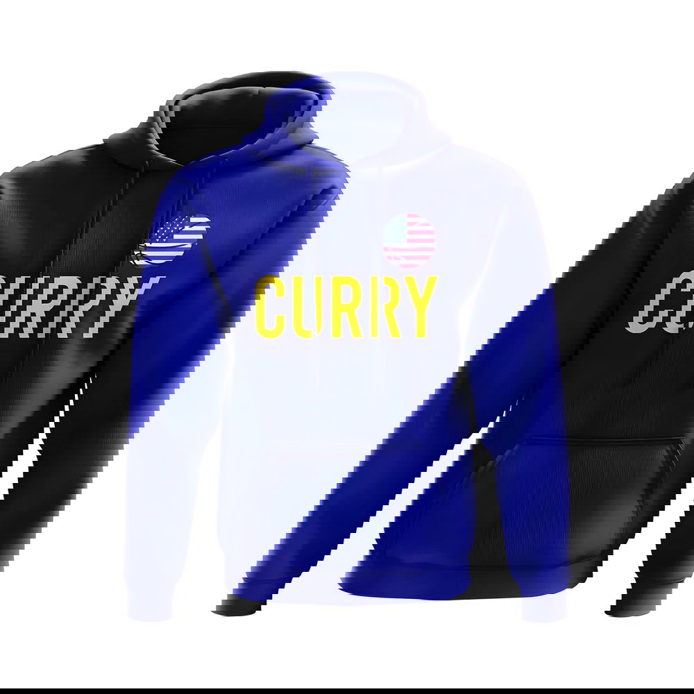 Steph Curry USA Name Hoody (Royal Blue)