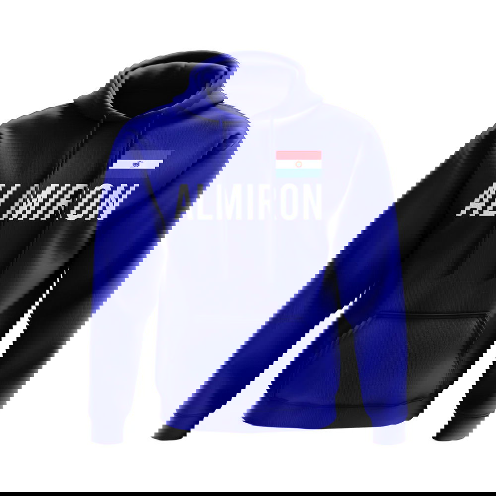 Miguel Almiron Paraguay Name Hoody (Blue)