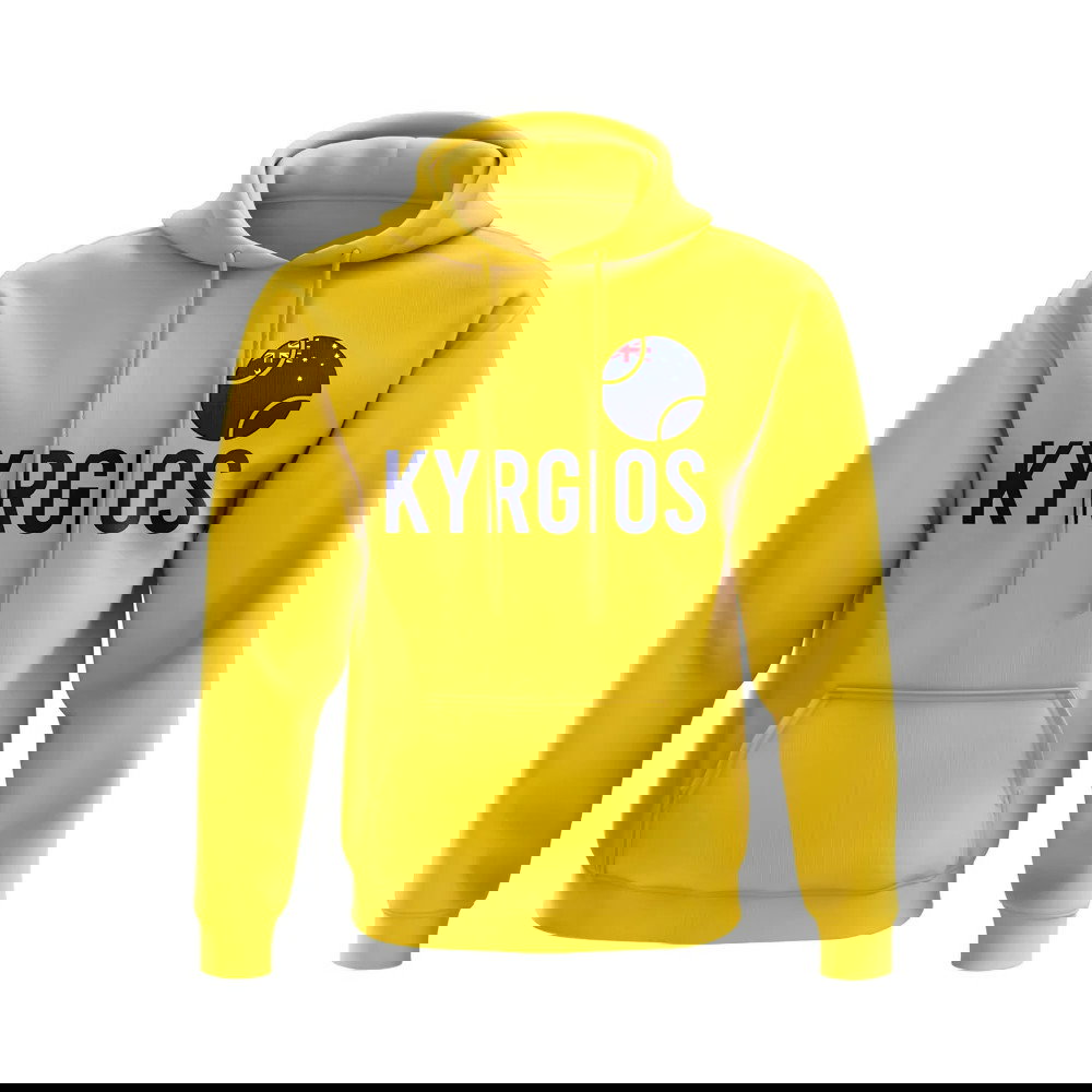 Nick Kyrgios Australia Name Hoody (Yellow)
