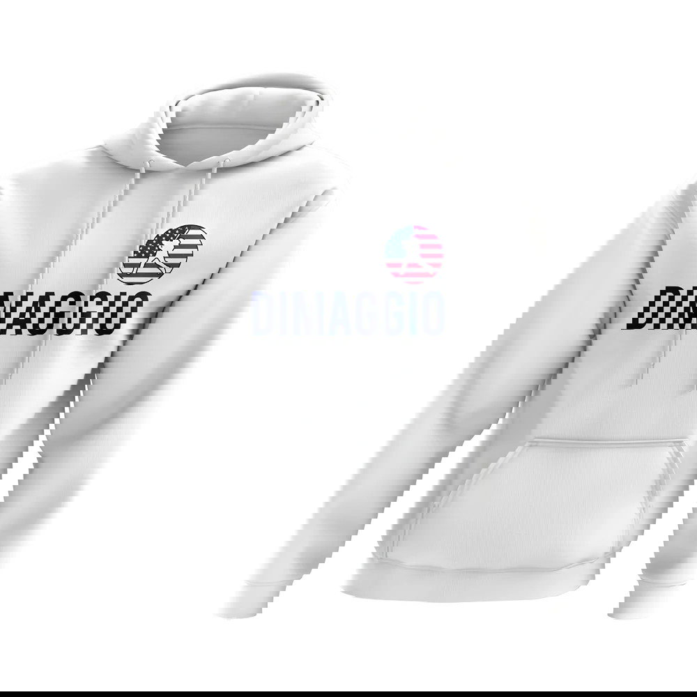 Joe DiMaggio USA Name Hoody (White)