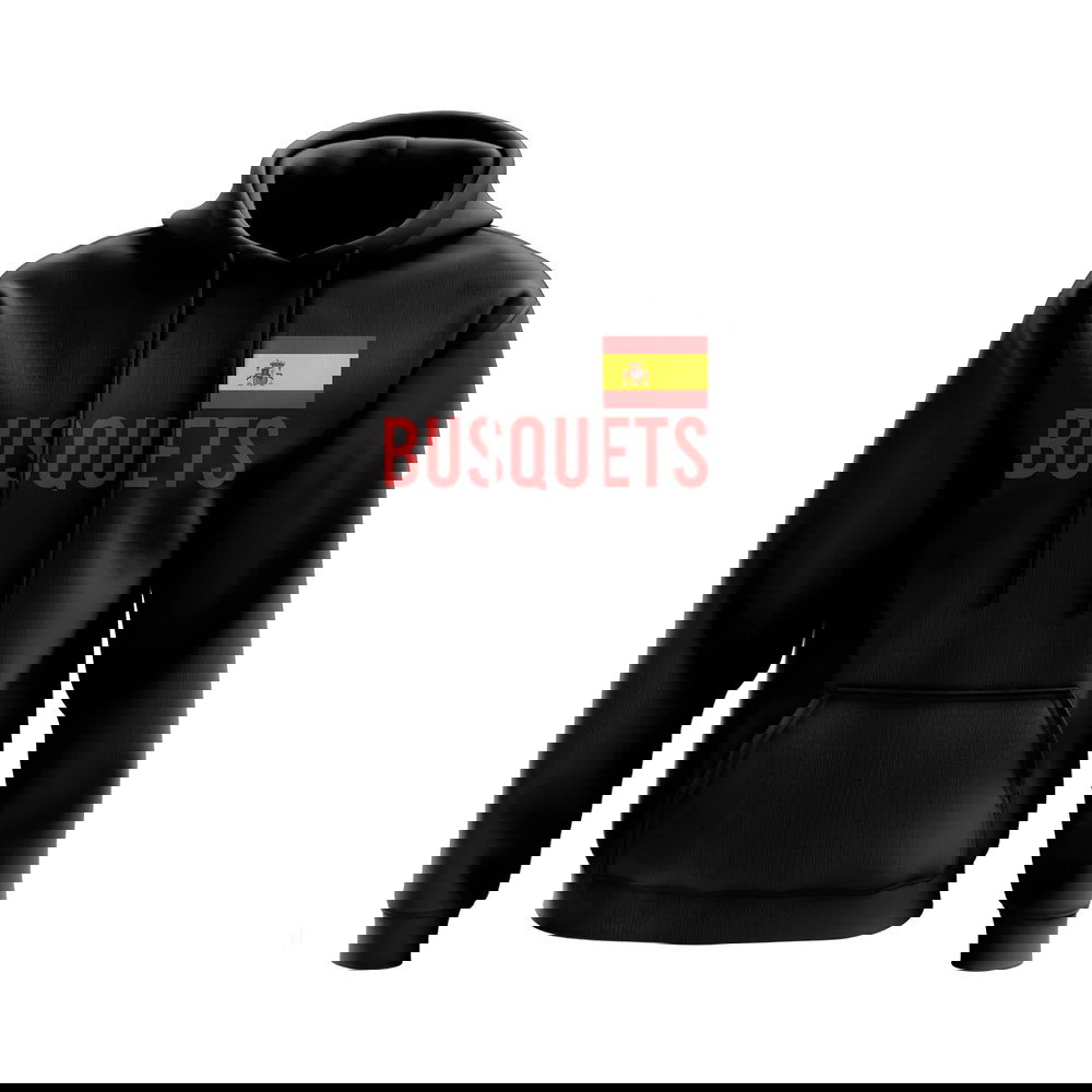 Sergio Busquets Spain Name Hoody (Black)