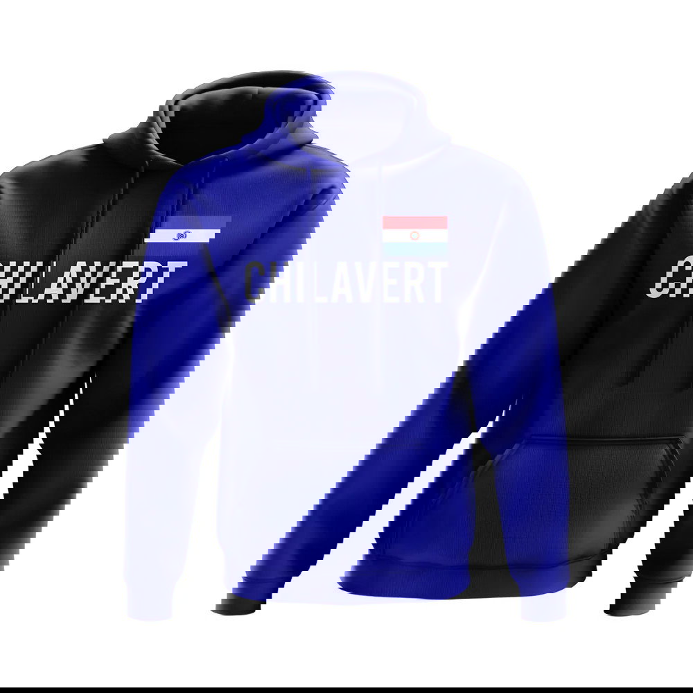 Jose Luis Chilavert Paraguay Name Hoody (Blue)