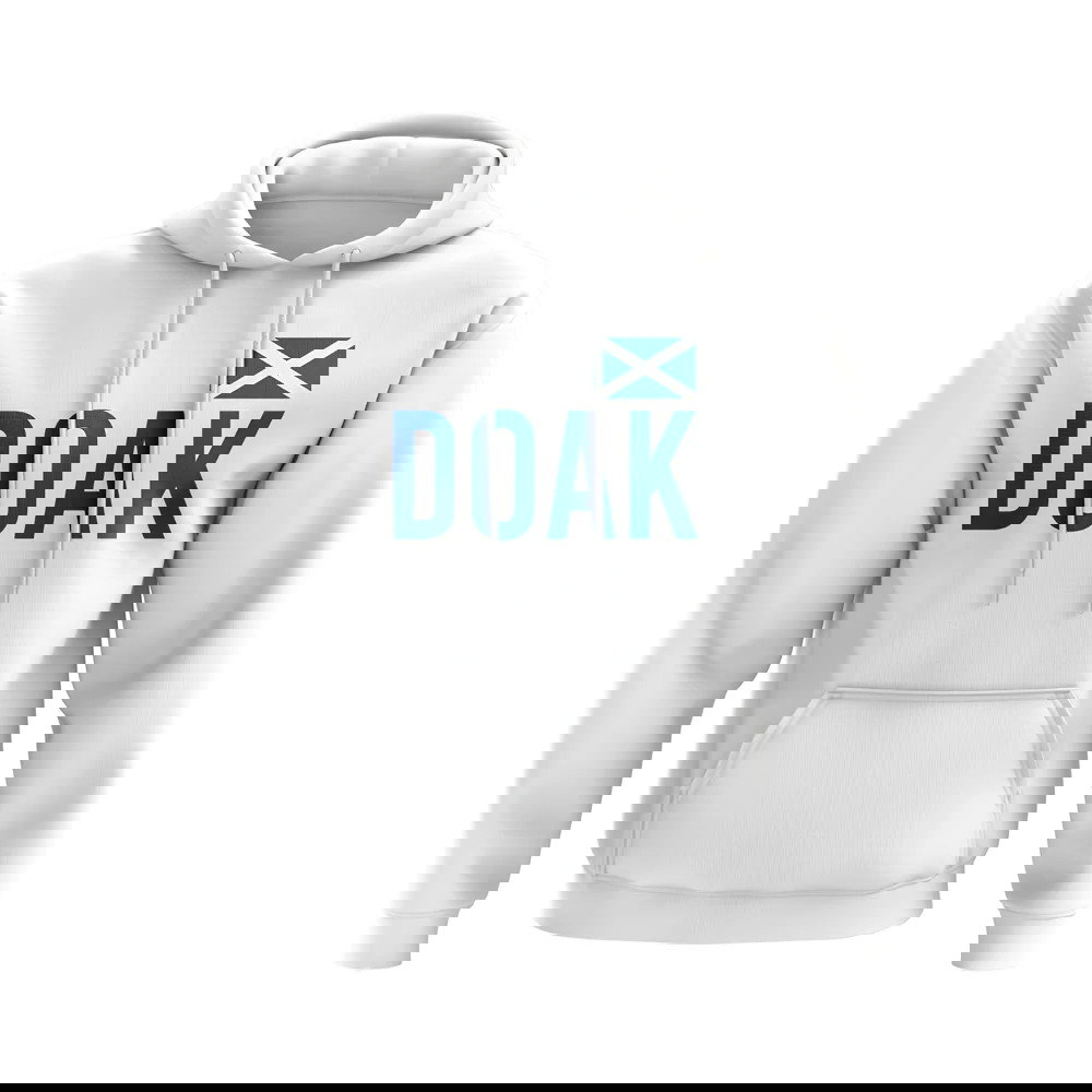 Ben Doak Scotland Name Hoody (White)