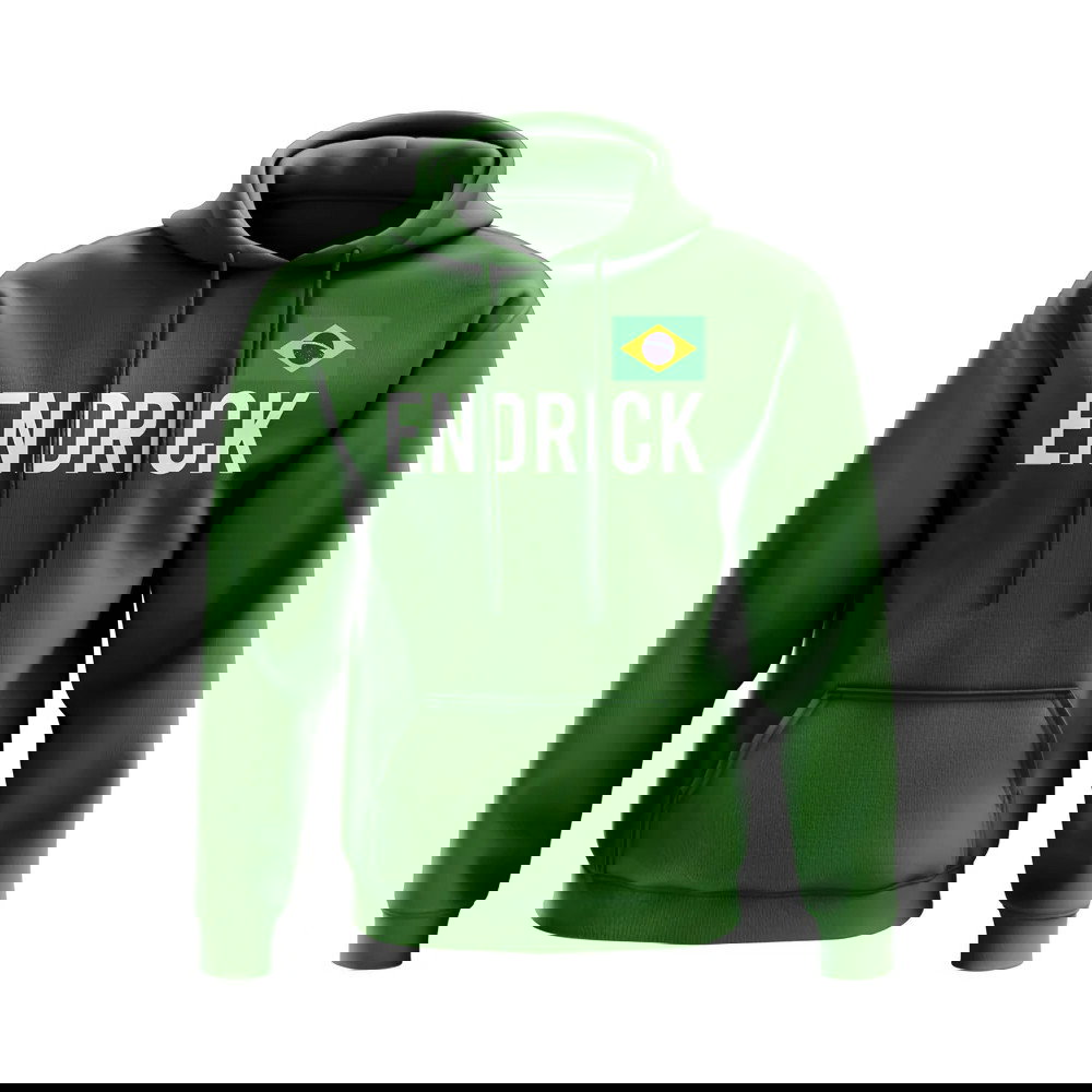 Endrick Brazil Name Hoody (Green)