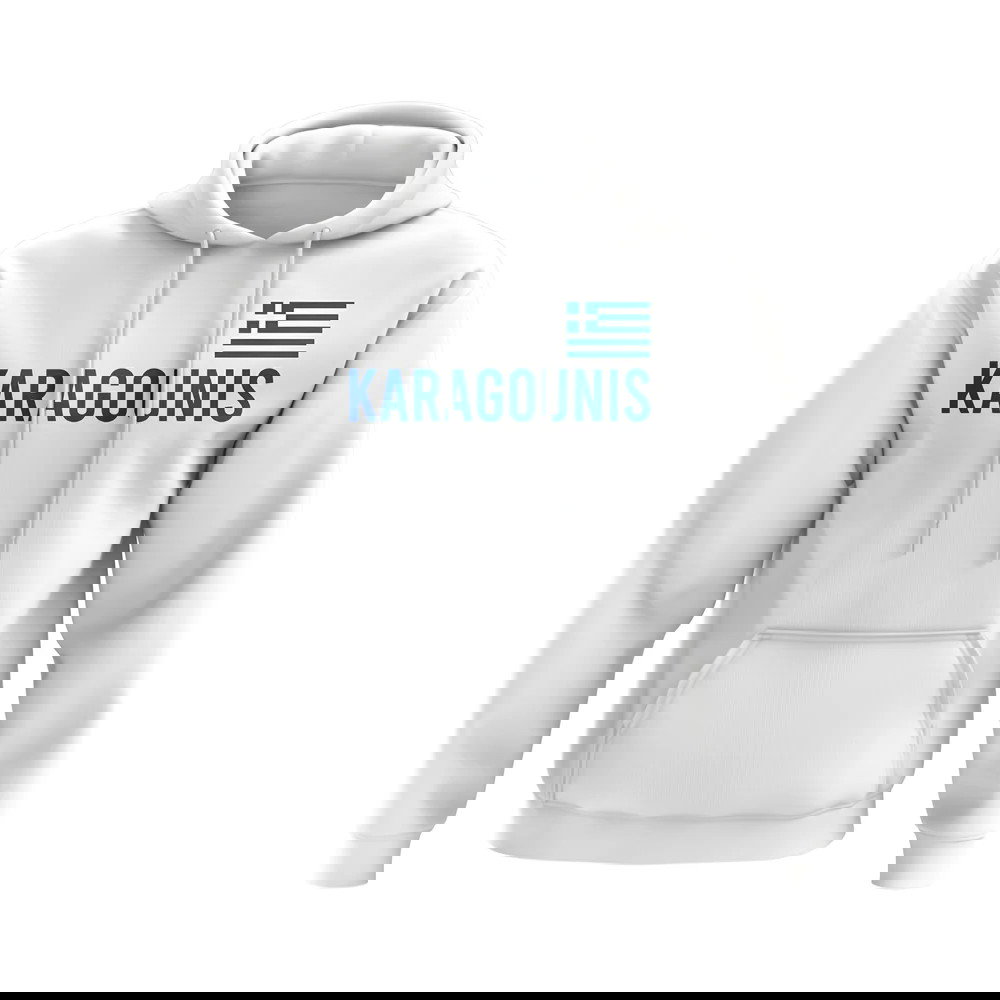 Giorgos Karagounis Greece Name Hoody (White)