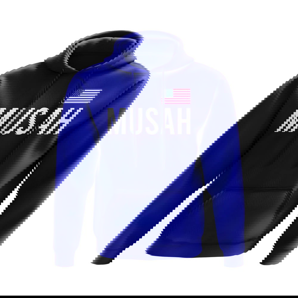 Yunus Musah USA Name Hoody (Blue)