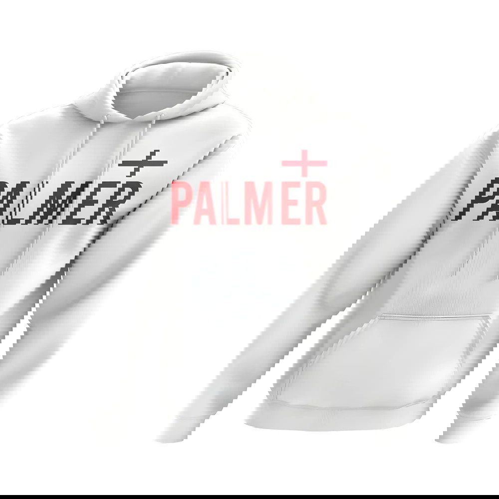 Cole Palmer England Name Hoody (White)