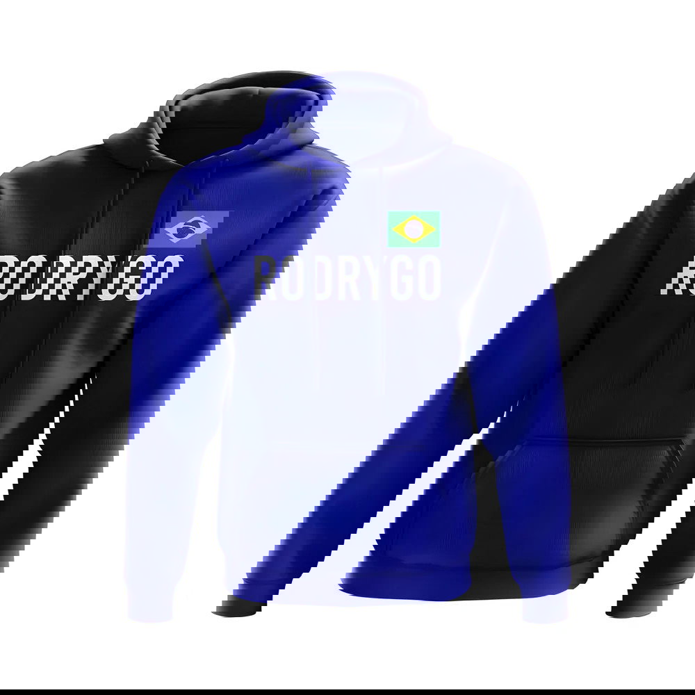 Rodrygo Brazil Name Hoody (Blue)