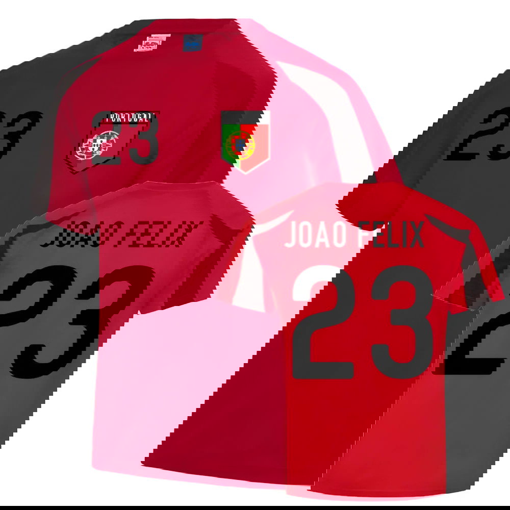 Joao Felix Portugal Sports Training Jersey (Red-Black)