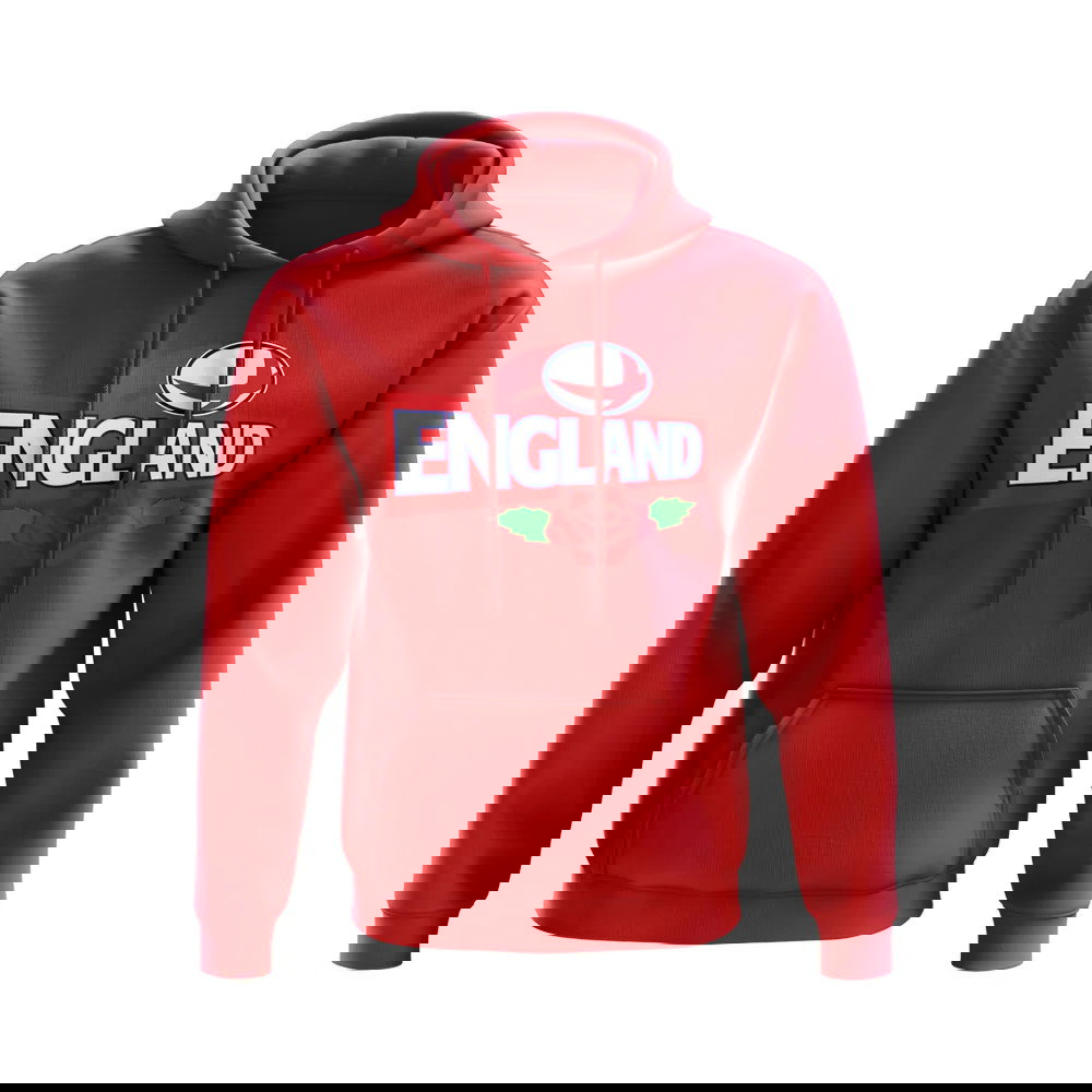 England National Team Rugby Hoody (Red)