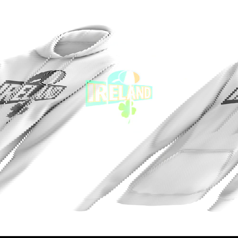 Ireland Rugby National Team Hoody (White)