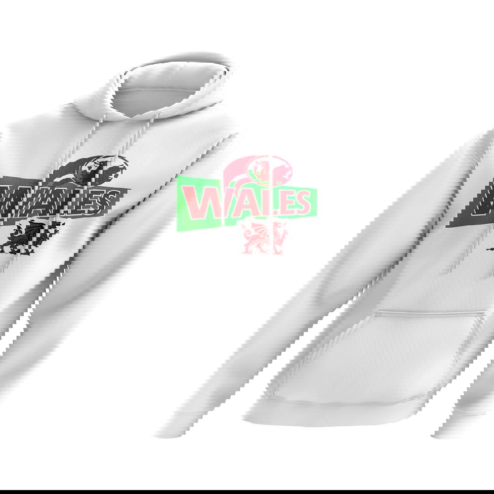 Wales Rugby National Team Hoody (White)