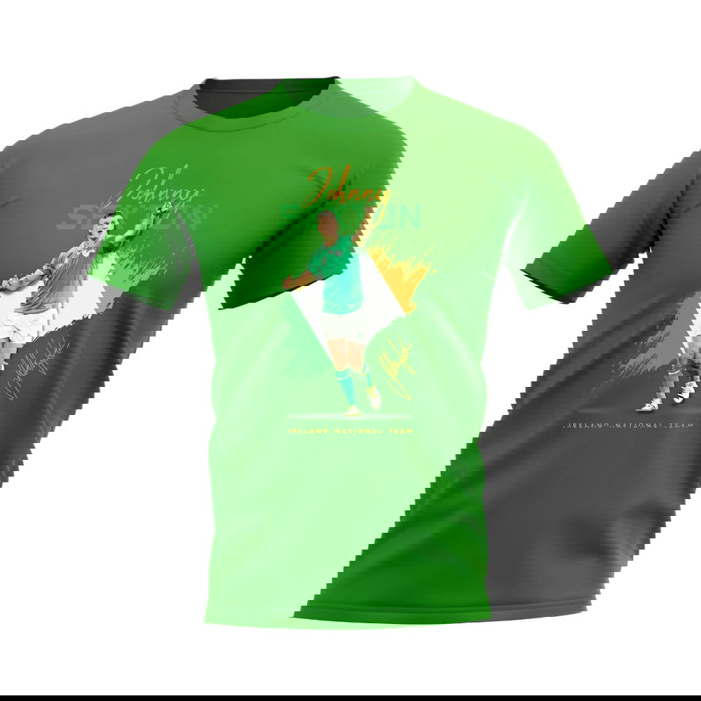 Johnny Sexton Ireland Rugby T-Shirt (Green)
