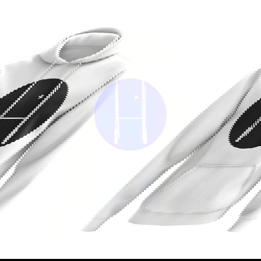 France Rugby Posts Circle Hoody (White)