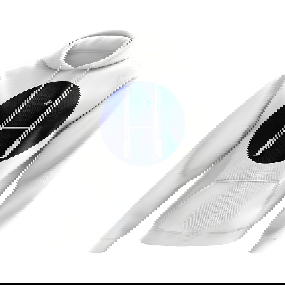 Scotland Rugby Posts Circle Hoody (White)