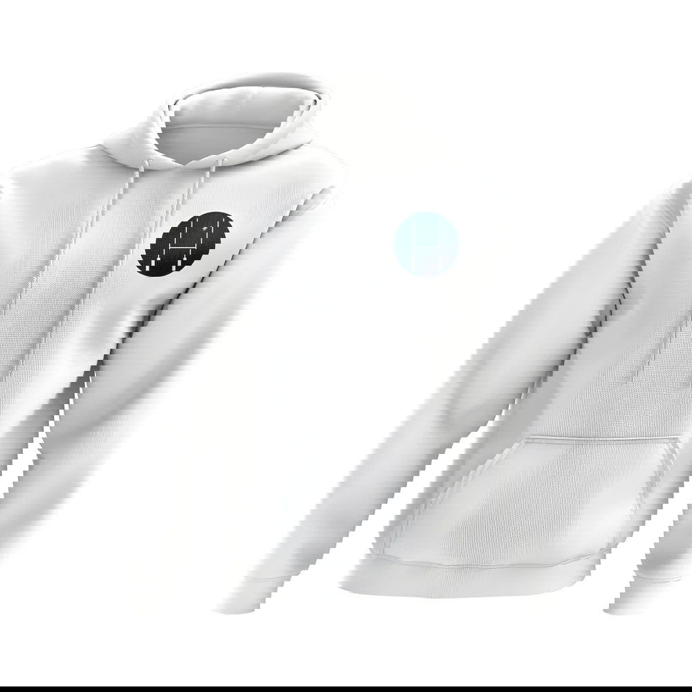 Scotland Rugby Posts Logo Hoody (White)