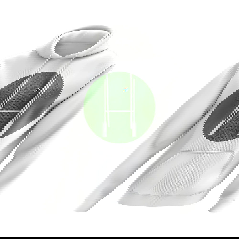 South Africa Rugby Posts Circle Hoody (White)