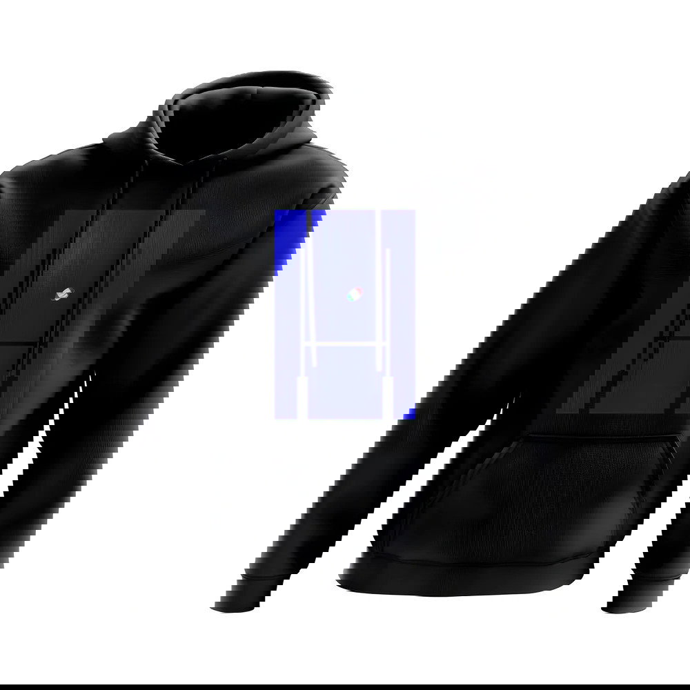 Italy Rugby Posts Hoody (Black)