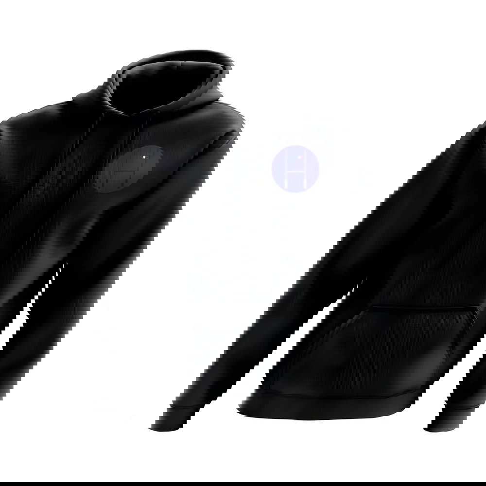 Italy Rugby Posts Logo Hoody (Black)