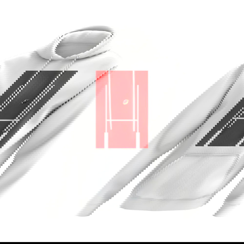 Wales Rugby Posts Hoody (White)