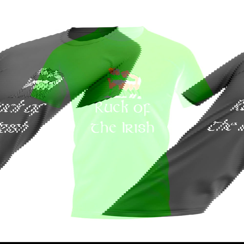 Ruck of the Irish Rugby T-Shirt (Green)