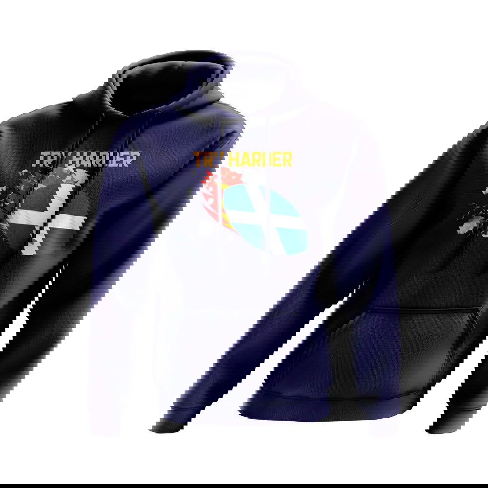 Scotland Try Harder Rugby Hoody (Navy)