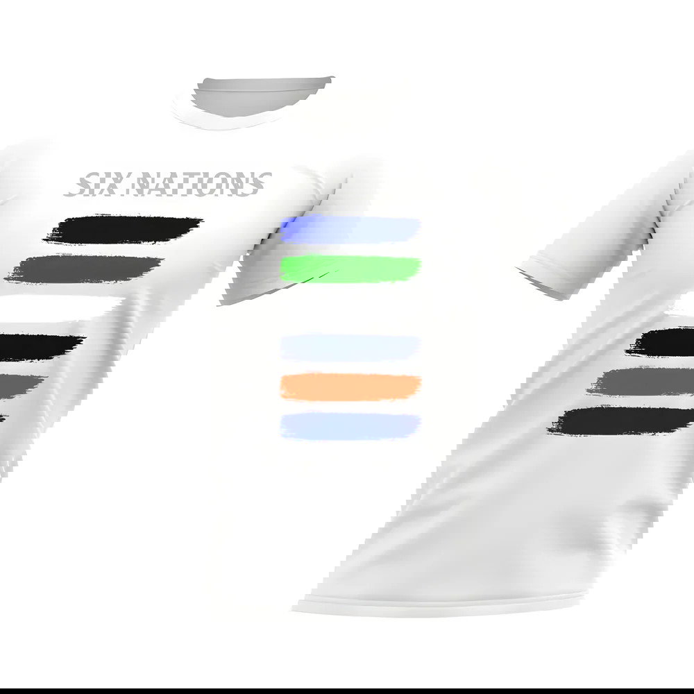 6 Nations Countries T-Shirt (White)