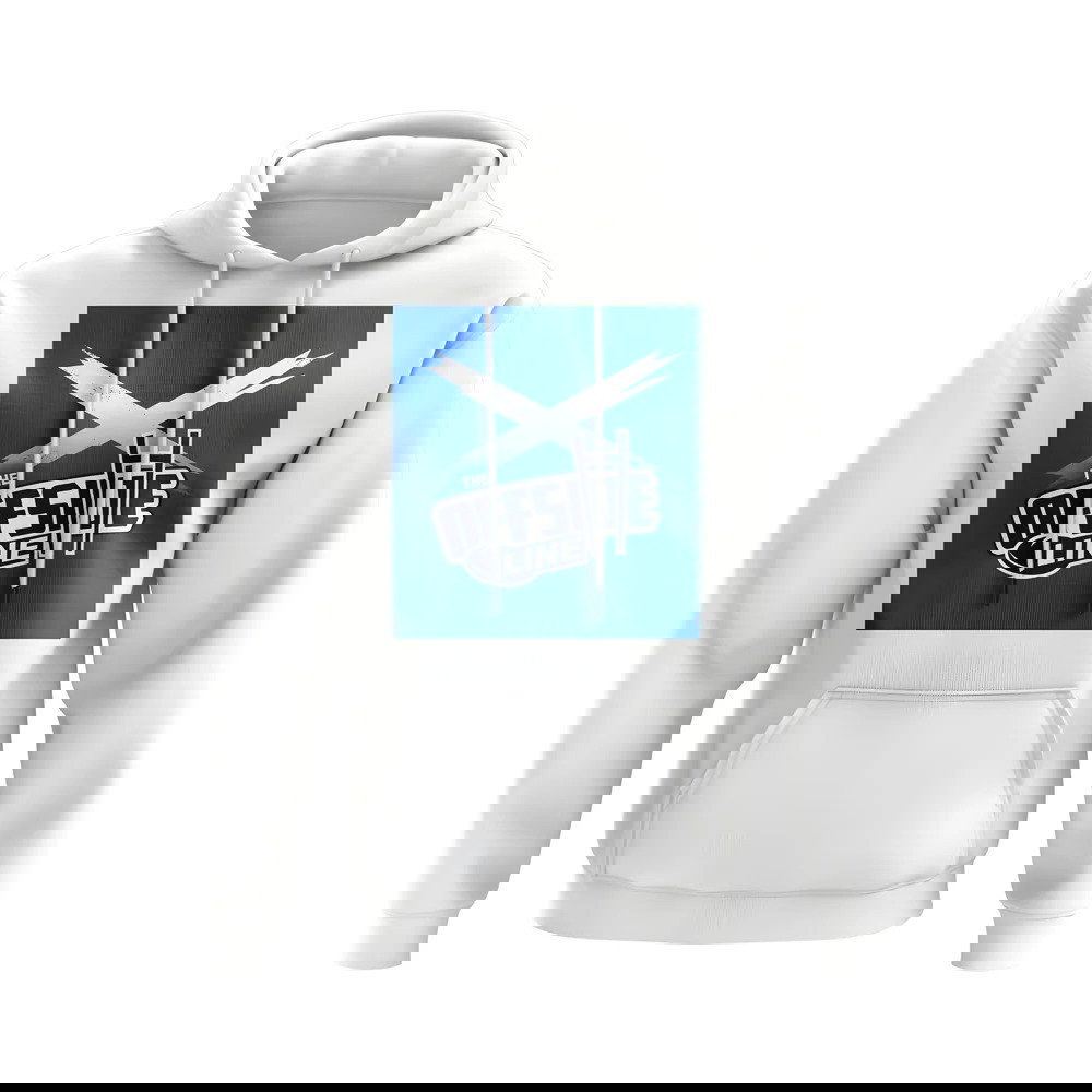 The Offside Line Scotland Flag Hoody (White)