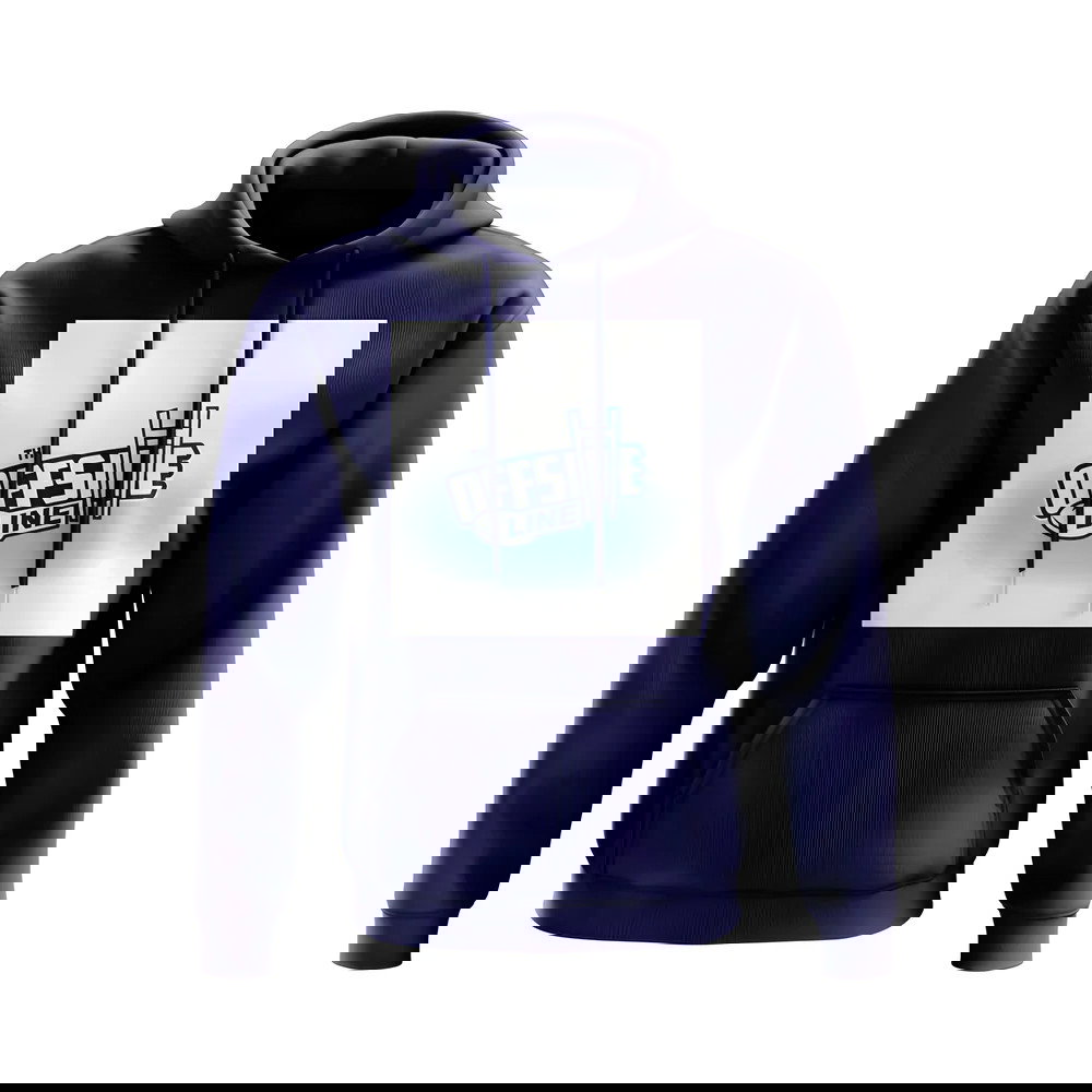 The Offside Line Logo Hoody (Navy)