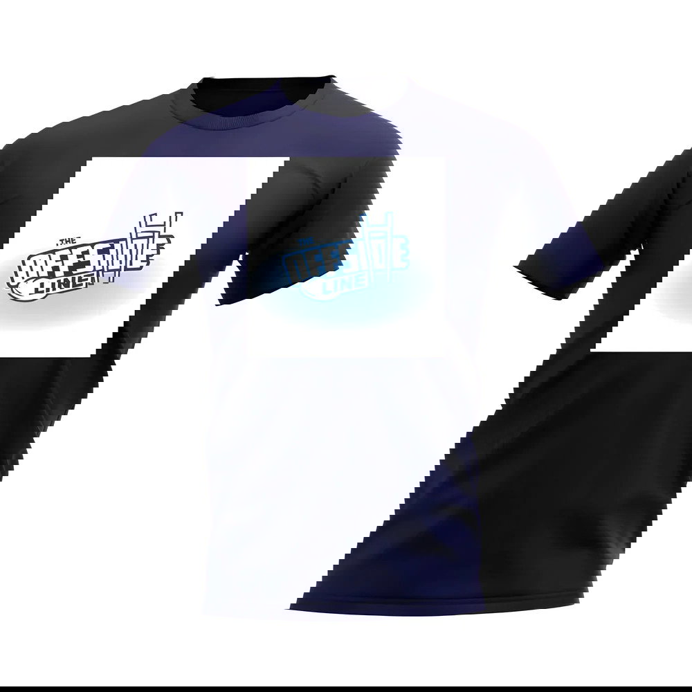 The Offside Line Logo T-Shirt (Navy)