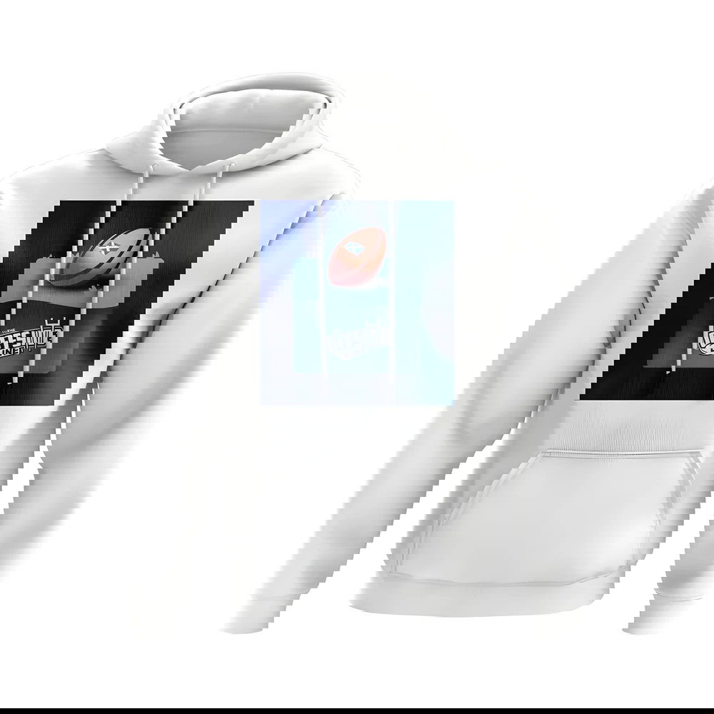 The Offside Line Scotland Rugby Pitch Hoody (White)